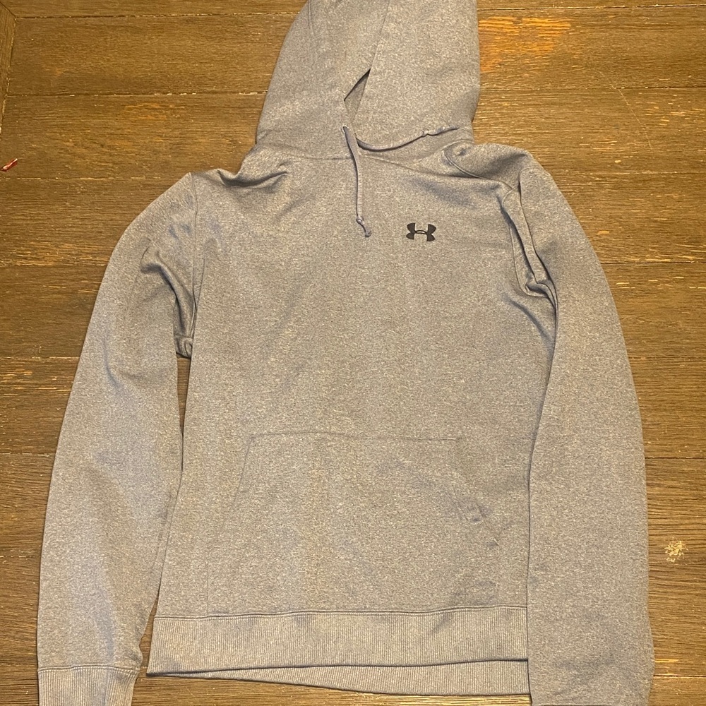 Under Armour Light Gray Pullover Hoodie